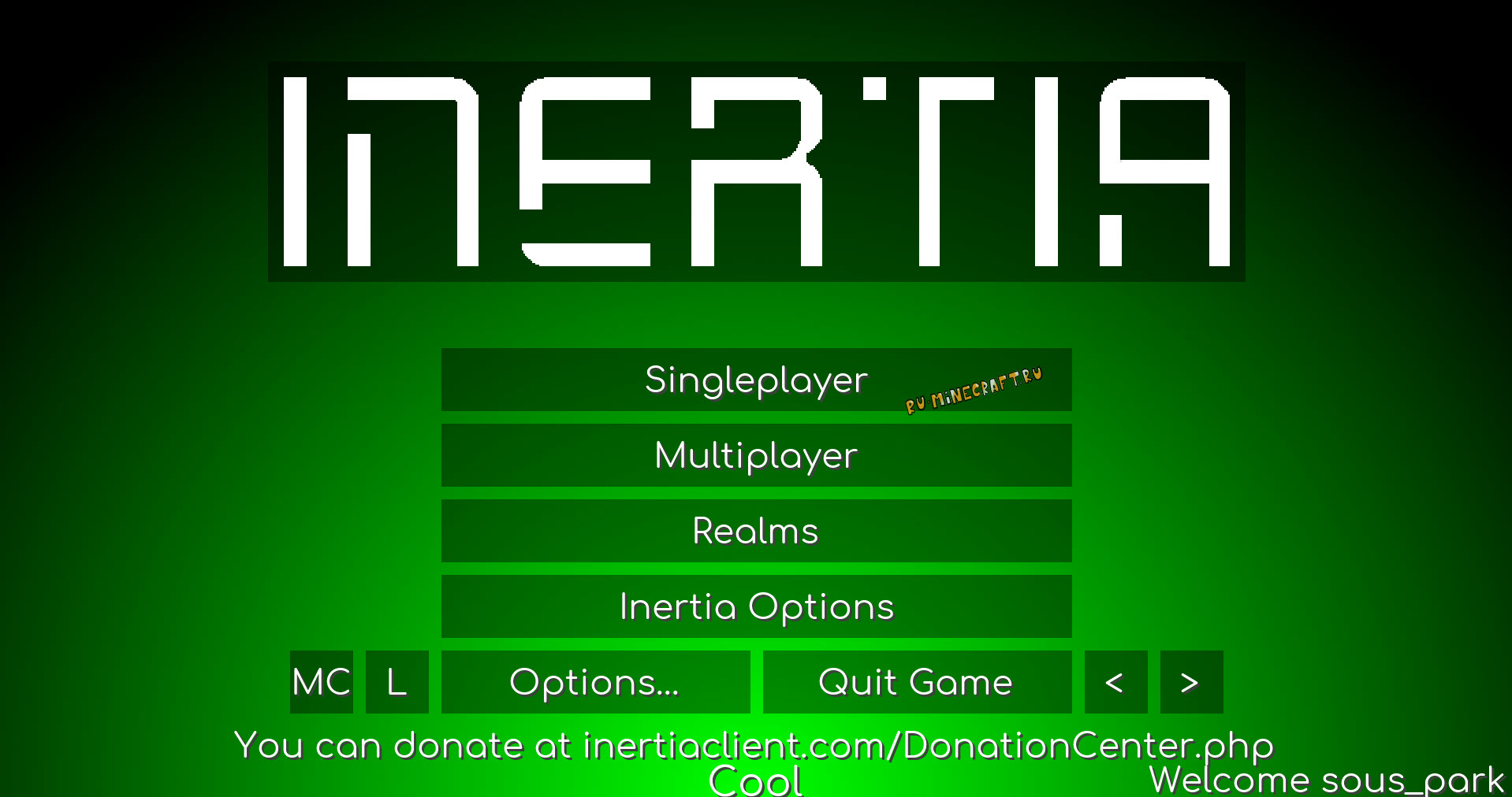 Inertia Cheat Client